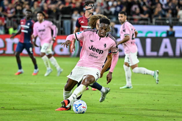 IPA89567051 - Jhon Lucumi of Juventus FC during the Cagliari Calcio vs. Juventus FC Italian Serie A soccer match in Cagliari, Italy, on October 11, 2026  Copyright: xLuigixCanu IPAxSportx xx IPA89567051