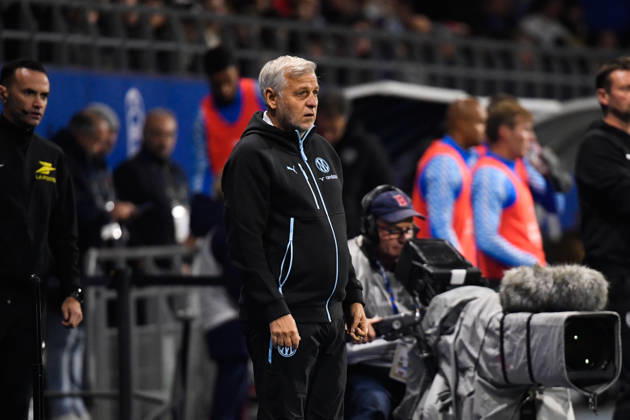 ESTAC Troyes v Olympique de Marseille - Ligue 1 McDonald s 2026 2027 Bruno GENESIO Head Coach of Marseille during Ligue 1 McDonald s match between Troyes and Marseille at Stade de l Aube on October 11, 2026 in Troyes, France. Troyes France  Copyright: xEwenxGavetx 776573381
