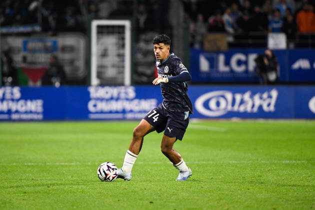 ESTAC Troyes v Olympique de Marseille - Ligue 1 McDonald s 2026 2027 Kelyann BEZAHAF of Olympique de Marseille during Ligue 1 McDonald s match between Troyes and Marseille at Stade de l Aube on October 11, 2026 in Troyes, France. Troyes France  Copyright: xEwenxGavetx 776573381