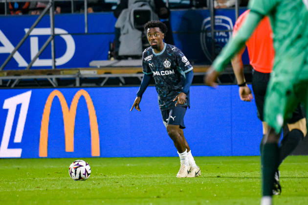 FOOTBALL : ESTAC Troyes vs Olympique de Marseille - Ligue 1 - Journà e 6 - 11 10 2026 Angel Gomes (OM) TroyesFrance Copyright: xBaptistexAutissierx