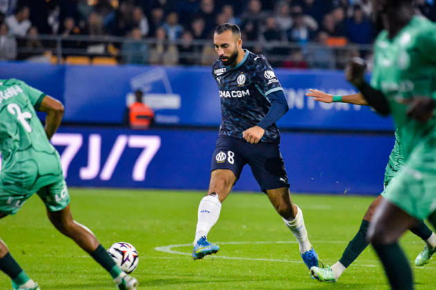 FOOTBALL : ESTAC Troyes vs Olympique de Marseille - Ligue 1 - Journà e 6 - 11 10 2026 Himad Abdelli (OM) TroyesFrance Copyright: xBaptistexAutissierx