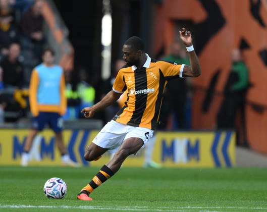 Hull City v Everton Premier League Hull City s Semi Ajayi during the Premier League match at the MKM Stadium, Hull 11 10 2026 UK Newspapers OUT Copyright: xDanielxHamburyx FIL-24042-0111