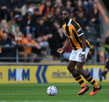 Hull City v Everton Premier League Hull City s Semi Ajayi during the Premier League match at the MKM Stadium, Hull 11 10 2026 UK Newspapers OUT Copyright: xDanielxHamburyx FIL-24042-0124