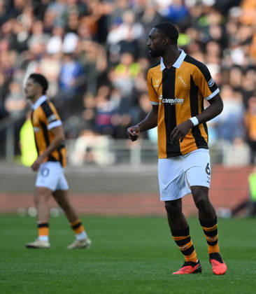 Hull City v Everton Premier League Hull City s Semi Ajayi during the Premier League match at the MKM Stadium, Hull 11 10 2026 UK Newspapers OUT Copyright: xDanielxHamburyx FIL-24042-0159