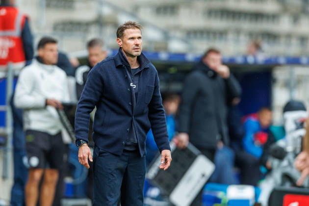 DSC Arminia Bielefeld coach Oliver Kirch watches during the 2. Bundesliga match between VfL Bochum and Arminia Bielefeld, Ruhrstadion on October 11, 2026, in Bochum, Germany. Photo by Mario Hommes, DeFodi Images. Coach Oliver Kirch of DSC Arminia Bielefeld looks on during the 2nd Bundesliga match between VfL Bochum and Arminia Bielefeld at Vonovia Ruhrstadion on October 11, 2026 in Bochum, Germany. Photo by Mario Hommes, DeFodi Images. DFB and DFL regulations prohibit any use of photographs as image sequences and or quasi-video. Photo by Mario Hommes, DeFodi Images