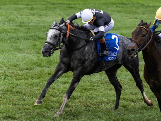 HORSE RACING 2026: Franklin Stakes Day Keeneland OCT 11 October 11, 2026, Lexington, Ky, USA: Time to Dazzle (3) ridden by Irad Ortiz Jr wins the Franklin Stakes Day on October 11, 2026. Candice Chavez Eclipse Sportswire CSM(Credit Image: Â {Serial Cal Media) Lexington Ky USA EDITORIAL USE ONLY Copyright: xx ZUMA-20261011_faf_cs17_003.jpg {Serialx csmphotothree533546