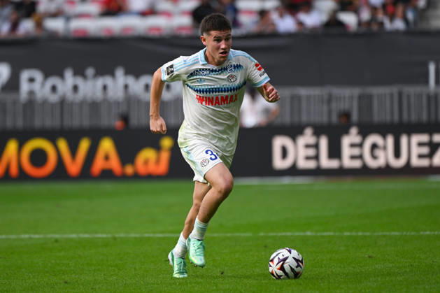 FOOTBALL : OGC Nice VS RC Strasbourg Alsace - Ligue 1 McDonald s - 11 10 2026 Oso (RCSA) - Ligue 1 McDonald™s match between OGC Nice and Racing Club de Strasbourg Alsace on October 11, 2026 at the Allianz Riviera Stadium in Nice. NiceFrance  Copyright: xWilliamxCannarellax
