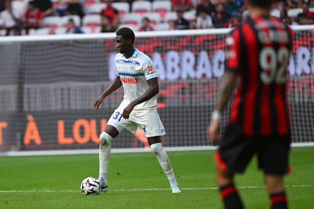 FOOTBALL : OGC Nice VS RC Strasbourg Alsace - Ligue 1 McDonald s - 11 10 2026 Karim Coulibaly (RCSA) - Ligue 1 McDonald™s match between OGC Nice and Racing Club de Strasbourg Alsace on October 11, 2026 at the Allianz Riviera Stadium in Nice. NiceFrance  Copyright: xWilliamxCannarellax