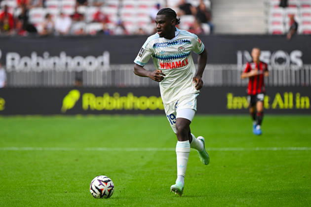 FOOTBALL : OGC Nice VS RC Strasbourg Alsace - Ligue 1 McDonald s - 11 10 2026 Fabio BaldÃ (RCSA) - Ligue 1 McDonald™s match between OGC Nice and Racing Club de Strasbourg Alsace on October 11, 2026 at the Allianz Riviera Stadium in Nice. NiceFrance  Copyright: xWilliamxCannarellax