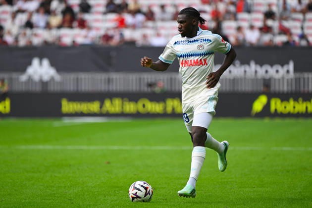 FOOTBALL : OGC Nice VS RC Strasbourg Alsace - Ligue 1 McDonald s - 11 10 2026 Fabio BaldÃ (RCSA) - Ligue 1 McDonald™s match between OGC Nice and Racing Club de Strasbourg Alsace on October 11, 2026 at the Allianz Riviera Stadium in Nice. NiceFrance  Copyright: xWilliamxCannarellax