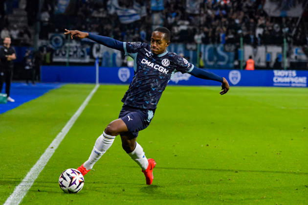 FOOTBALL : ESTAC Troyes vs Olympique de Marseille - Ligue 1 - JournÃ e 6 - 11 10 2026 Keyliane Abdallah (OM) TroyesFrance  Copyright: xBaptistexAutissierx