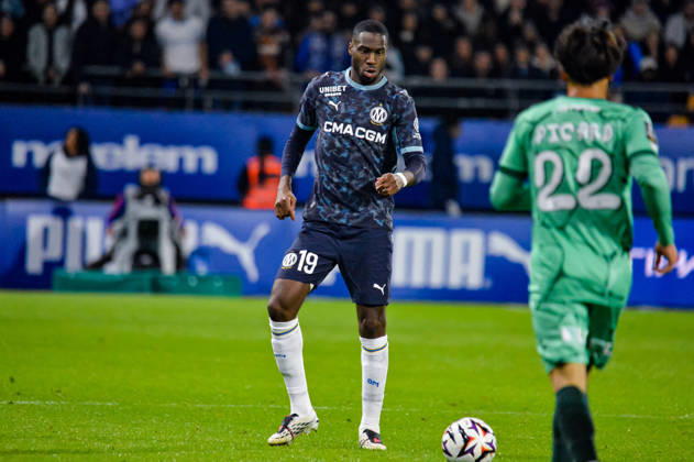 FOOTBALL : ESTAC Troyes vs Olympique de Marseille - Ligue 1 - Journà e 6 - 11 10 2026 Geoffrey Kondogbia (OM) TroyesFrance Copyright: xBaptistexAutissierx