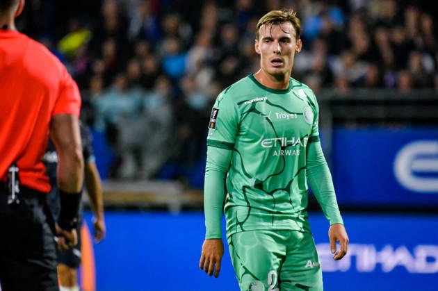 FOOTBALL : ESTAC Troyes vs Olympique de Marseille - Ligue 1 - Journà e 6 - 11 10 2026 Lucas Maronnier (ESTAC Troyes) TroyesFrance Copyright: xBaptistexAutissierx