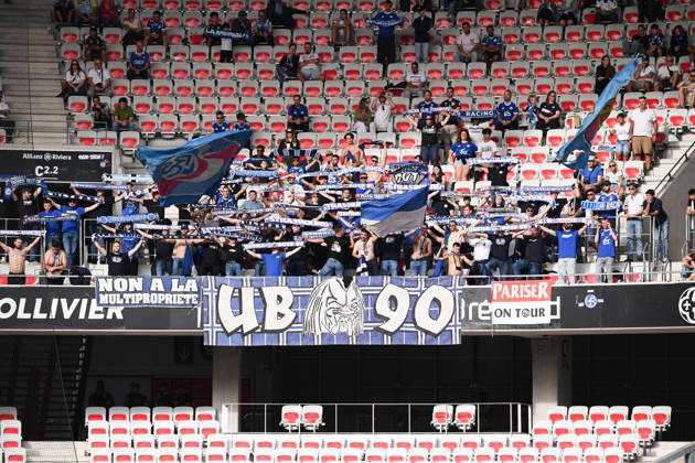 OGC Nice v RC Strasbourg Alsace - Ligue 1 McDonald s 2026 2027 Fans of of Strasbourg during Ligue 1 McDonald s match between Nice and Strasbourg at Allianz Riviera Stadium on October 11, 2026 in Nice, France. Nice France Copyright: xIconxSportx 776573383