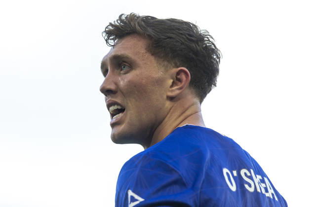 IPSWICH, ENGLAND - OCTOBER 10: Dara O Shea of Ipswich Town celebrates scoring his team s second goal during the Premier League 2026 27 match between Ipswich Town and Fulham at Portman Road on October 10, 2026 in Ipswich, England. Copyright: xMBxMediax