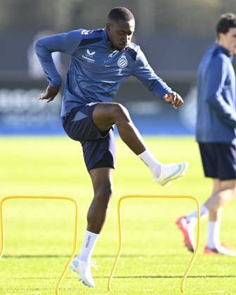Inter Milan v Club Brugge - UEFA Champions League Media Activities 12 10 2026 WESTKAPELLE, BELGIUM - OCTOBER 12 : Forbs Carlos forward of Club Brugge pictured during a training session ahead of the UEFA Champions League 2026 27 League Phase matchday 2 match between Inter Milan and Club Brugge on October 12, 2026 in Westkapelle, Belgium, 12 10 2026 Westkapelle Belgium  Copyright: xTomasxSiskx