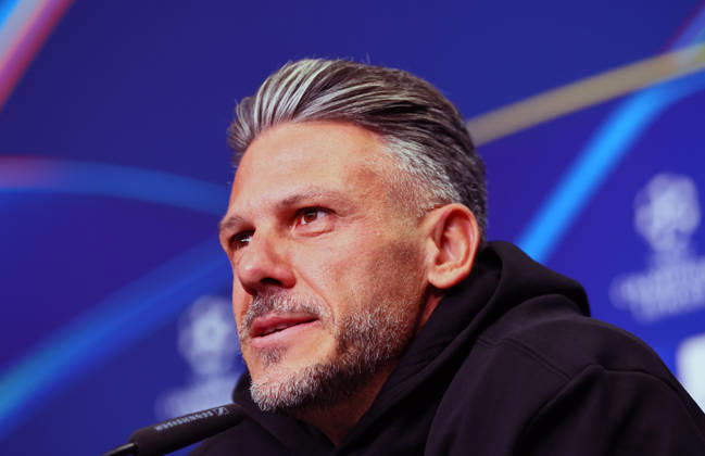 RB Leipzig Champions League Press Conference, Leipzig, October 12, 2026, RB Academy, UEFA Champions League, RB Leipzig press conference on the day before the RB Leipzig vs. PSV Eindhoven match. Pictured: Coach Martin Demichelis, RB Leipzig, Picture Point