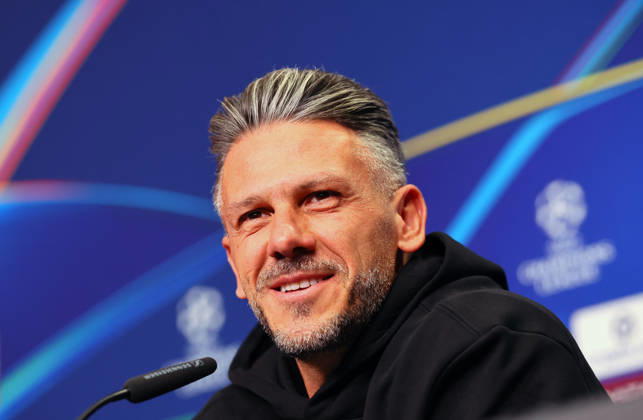 RB Leipzig Champions League Press Conference, Leipzig, October 12, 2026, RB Academy, UEFA Champions League, RB Leipzig press conference on the day before the RB Leipzig vs. PSV Eindhoven match. Pictured: Coach Martin Demichelis, RB Leipzig, Picture Point