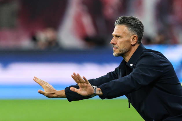 Coach Martin Demichelis, RB Leipzig, Bundesliga Season 2026–2027, League Match: RB Leipzig vs. Eintracht Frankfurt at the Red Bull Arena in Leipzig; Soccer, Germany, Man, Men, October 10, 2026