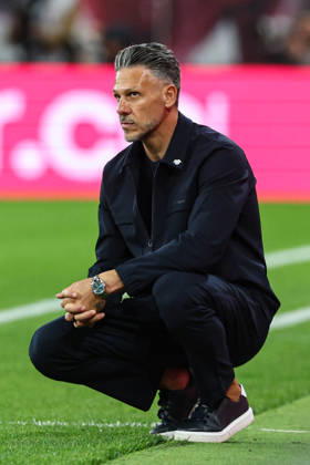 Coach Martin Demichelis, RB Leipzig, 2026–2027 Bundesliga season, league match between RB Leipzig and Eintracht Frankfurt at the Red Bull Arena in Leipzig; soccer, Germany, man, men, October 10, 2026