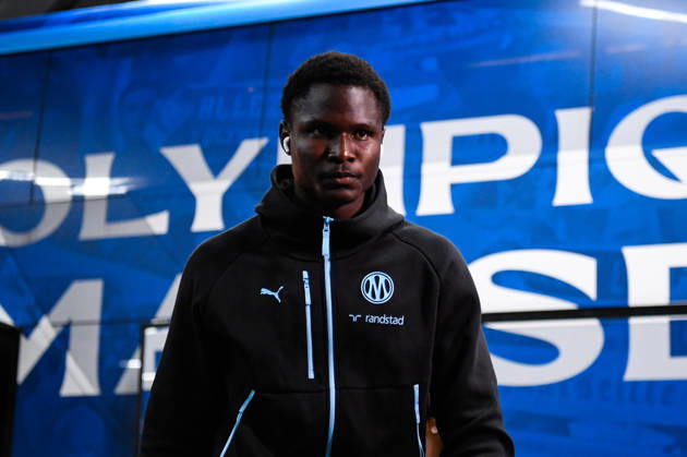 ESTAC Troyes v Olympique de Marseille - Ligue 1 McDonald s 2026 2027 Nouhoum KAMISSOKO of Olympique de Marseille arrive prior Ligue 1 McDonald s match between Troyes and Marseille at Stade de l Aube on October 11, 2026 in Troyes, France. Troyes France  Copyright: xEwenxGavetx 776573381