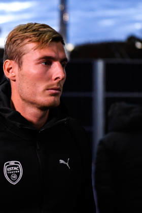 ESTAC Troyes v Olympique de Marseille - Ligue 1 McDonald s 2026 2027 Alexandre PHLIPONEAU of Estac Troyes arrive prior Ligue 1 McDonald s match between Troyes and Marseille at Stade de l Aube on October 11, 2026 in Troyes, France. Troyes France  Copyright: xEwenxGavetx 776573381