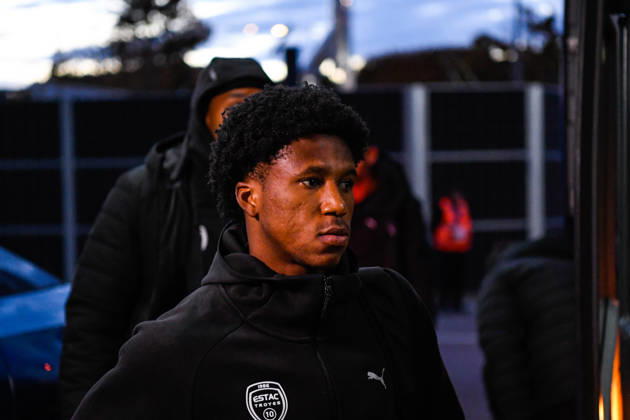 ESTAC Troyes v Olympique de Marseille - Ligue 1 McDonald s 2026 2027 Dermane KARIM of Estac Troyes arrive prior Ligue 1 McDonald s match between Troyes and Marseille at Stade de l Aube on October 11, 2026 in Troyes, France. Troyes France  Copyright: xEwenxGavetx 776573381