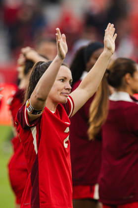 Allysha Chapman plays her last game for Canada Women’s national team, Nationalteam during the Women’s International Friendly, Länderspiel, Nationalmannschaft match between Canada and Denmark on October 12th, 2026 in BMO Field, Toronto, Ontario, Canada Copyright: xCurtisxWongx xSPPx Sportspressphoto_SPR254040