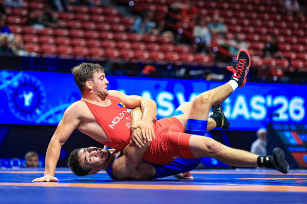 U23 World Championships, 82 kg, Greco-Roman: Dias Kaltay (KAZ) def. Constantin Tasca (MDA) Copyright: xAmirrezaxAliasgarix Kadir Caliskan United World Wr
