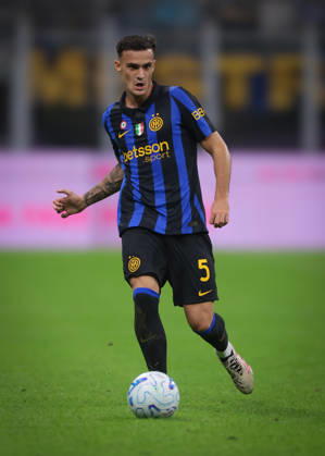 FC Internazionale v Parma Calcio 1913 - Serie A - Season 2026-2027 Milan, Italy, 10th October 2026. Aleksandar Stankovic of FC Internazionale during the FC Internazionale vs Parma Calcio 1913 Serie A match at Giuseppe Meazza, Milan. Picture credit should read: Jonathan Moscrop Milan Stadio Giuseppe Meazza Italy