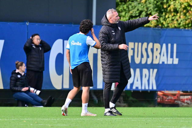 October 13, 2026, Soccer, Men s, 2nd Bundesliga, 2026–2027 Season, Holstein Kiel Practice, KSV Coach Tim Walter, Kiel, near Holstein Stadium Projensdorf, Training Center, Northern Schleswig-Holstein, Germany