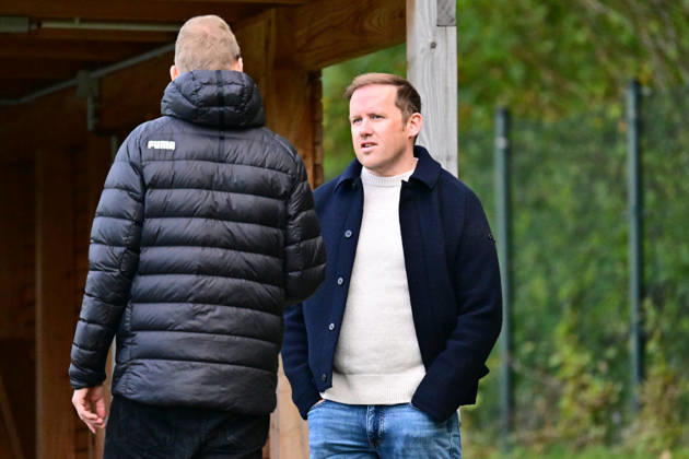 October 13, 2026, Soccer, Men s, 2nd Bundesliga, 2026–2027 Season, Holstein Kiel Practice, KSV Sports Director Olaf Rebbe, Kiel, near Holstein Stadium Projensdorf, Training Center, Northern Schleswig-Holstein, Germany