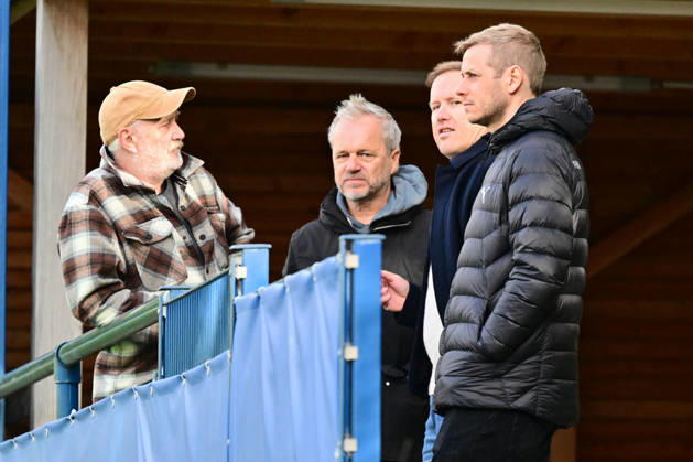 October 13, 2026, Soccer, Men s, 2nd Division Bundesliga, 2026–2027 Season, Holstein Kiel Training, KSV Sports Director Olaf Rebbe with journalists in Kiel, near Holstein Stadium Projensdorf, Training Center, Northern Schleswig-Holstein, Germany