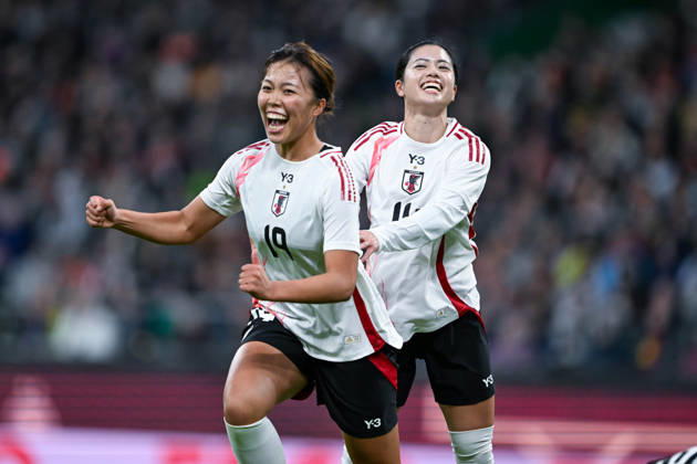 Women s International Match 26 27: Germany vs. Japan on October 13, 2026, at the Weserstadion in Bremen. Cheers, goal celebrations, goal scorers. Goal scorer Momoko Tanikawa of Japan celebrates after scoring the 0–1 goal. MT