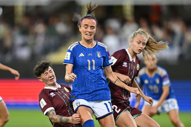RECORD DATE NOT STATED 13th October 2026; Stadio Artemio Franchi, Florence, Italy; Womens WC Qualification Europe Football, Italy versus Belarus; Barbara Bonansea of Italy DomenicoxCippitelli
