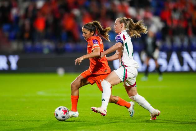 TILBURG , 13-10-2026 , Koning Willem II Stadium , season 2026 2027 , UEFA World Cup Qualification play-offs football , match between The Netherlands and Hungary (women) , picture shows Netherlands player Danielle van de Donk Netherlands - Hungary (women)  x208295384x Copyright:
