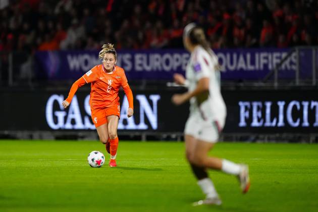 TILBURG , 13-10-2026 , Koning Willem II Stadium , season 2026 2027 , UEFA World Cup Qualification play-offs football , match between The Netherlands and Hungary (women) , picture shows Netherlands player Wieke Kaptein Netherlands - Hungary (women)  x208295386x Copyright: