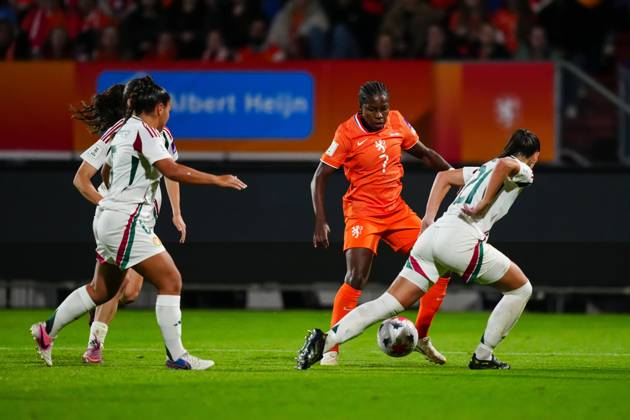 TILBURG , 13-10-2026 , Koning Willem II Stadium , season 2026 2027 , UEFA World Cup Qualification play-offs football , match between The Netherlands and Hungary (women) , picture shows Netherlands player Lineth Beerensteyn Netherlands - Hungary (women)  x208296163x Copyright: