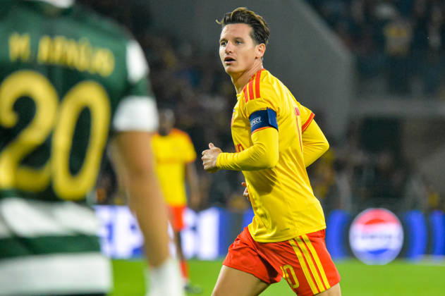 FOOTBALL : RC Lens vs Sporting Club Portugal - Ligue des Champions - Phase de Ligue - Journée 2 - 13 10 2026 Florian Thauvin (RC Lens) LensFrance  Copyright: xBaptistexAutissierx