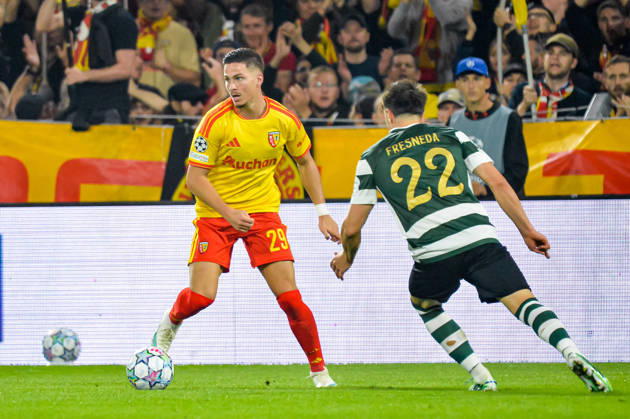 FOOTBALL : RC Lens vs Sporting Club Portugal - Ligue des Champions - Phase de Ligue - Journée 2 - 13 10 2026 Franjo Ivanovic (RC Lens) LensFrance  Copyright: xBaptistexAutissierx