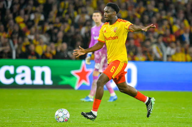 FOOTBALL : RC Lens vs Sporting Club Portugal - Ligue des Champions - Phase de Ligue - Journée 2 - 13 10 2026 Samson Baidoo (RC Lens) LensFrance  Copyright: xBaptistexAutissierx