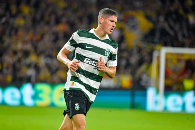 FOOTBALL : RC Lens vs Sporting Club Portugal - Ligue des Champions - Phase de Ligue - Journée 2 - 13 10 2026 Sergi Altimira (Sporting Club Portugal) LensFrance  Copyright: xBaptistexAutissierx