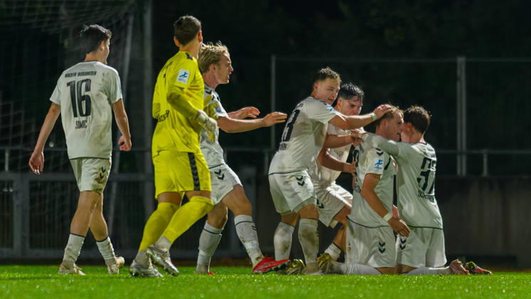October 13, 2026 Soccer Season 2026–2027 Bavarian Regional League Matchday 14 SC Eltersdorf vs. SV Wacker Burghausen JoTe xjoxtex Celebration Joy