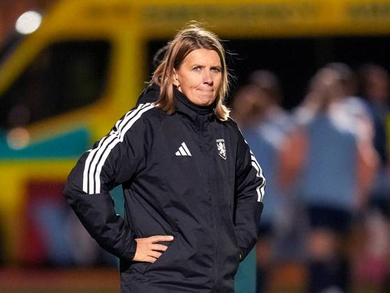 Scotland Women Head Coach Melissa Andreatta Scotland Women v Czechia, Women s European World Cup Qualifier, Football, The Marbill Coaches Stadium, Paisley, Scotland, UK - 13 Oct 2026Paisley The Marbill Coaches Stadium Scotland United Kingdom  Copyright: xStuartxWallace Shutterstockx 17214114at