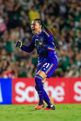 MEXICAN WOMEN S NATIONAL TEAM MEXICO VS. JAMAICA, INTERNATIONAL FRIENDLY, 10 13 2026 QUERETARO, MEXICO Action photo of Stephany Barrera (No. 21) of Mexico during an international friendly match at the Estadio Corregidora in Querétaro, Mexico. PHOTO BY IMAGENSHOP AGENCIA FOTOGRAFICA QUERÉTARO, QUERÉTARO, MEXICO Copyright: xLUISxGONZALEZx