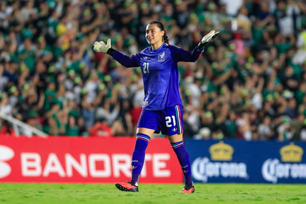 MEXICAN WOMEN S NATIONAL TEAM MEXICO VS. JAMAICA, INTERNATIONAL FRIENDLY, 10 13 2026 QUERÉTARO, MEXICO Action photo of Stephany Barrera (No. 21) of Mexico during an international friendly match at the Estadio Corregidora in Querétaro, Mexico. PHOTO BY IMAGENSHOP AGENCIA FOTOGRAFICA QUERÉTARO, QUERÉTARO, MEXICO Copyright: xLUISxGONZALEZx