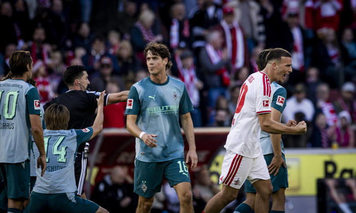 Cologne, Germany, Oct. 11, 2026 Goal Celebration Said El Mala Cologne Philipp Sander BMG Shuto Machino BMG 1 FC Cologne Borussia Mönchengladbach 11 10 2026