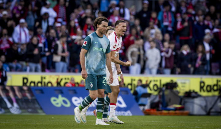 Cologne, Germany, Oct. 11, 2026 Goal celebration Said El Mala Cologne Joe Scally BMG 1 FC Cologne Borussia Mönchengladbach 11 10 2026