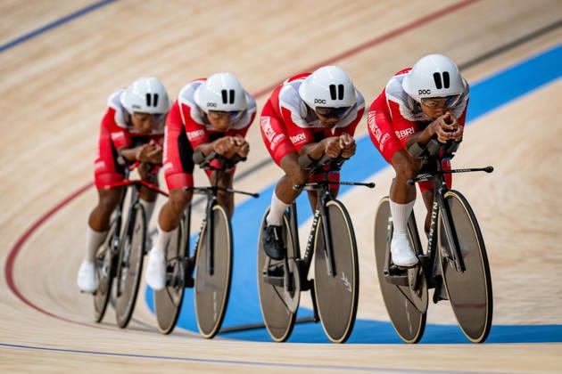 Indonesia 2026 UCI Track Cycling World Championships ABI MANYU Julian OETOMO Yosandy Darmawan ROYAN Muhammad Andy YUDHA KUSUMA Terry INA Indonesia Landscape Event 2026 UCI Track Cycling World Championships Category Cycling Track Cycling World Championships Elite Men Location Location Asia, China, Shanghai, Chongming, Shanghai Velodrome Discipline Team Pursuit Distance 4,000 m Date October 14, 2026 (Wednesday) Day 1