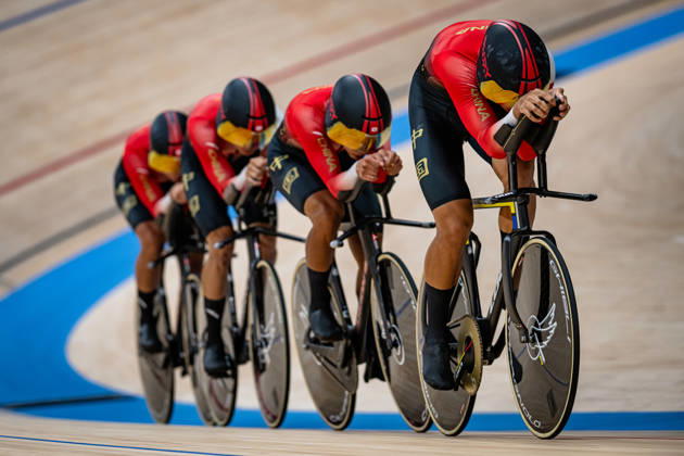 China 2026 UCI Track Cycling World Championships SUN Haijiao PEI Zhengyu SUN Wentao YANG Yang CHN China Landscape Event 2026 UCI Track Cycling World Championships Category Cycling Track Cycling World Championships Elite Men Location Asia China Shanghai Chongming Shanghai Velodrome Discipline Team Pursuit Distance 4,000 m Date October 14, 2026 Wednesday Day 1